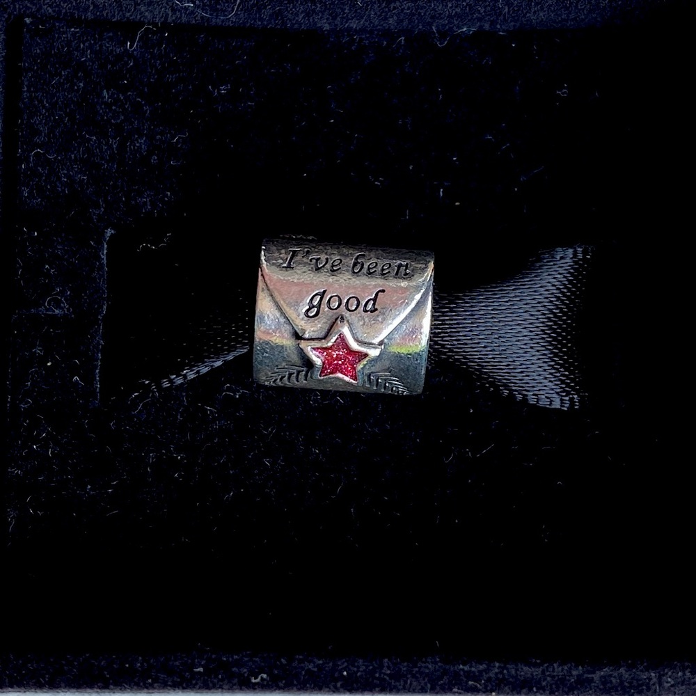 Pandora Letter to Santa Charm